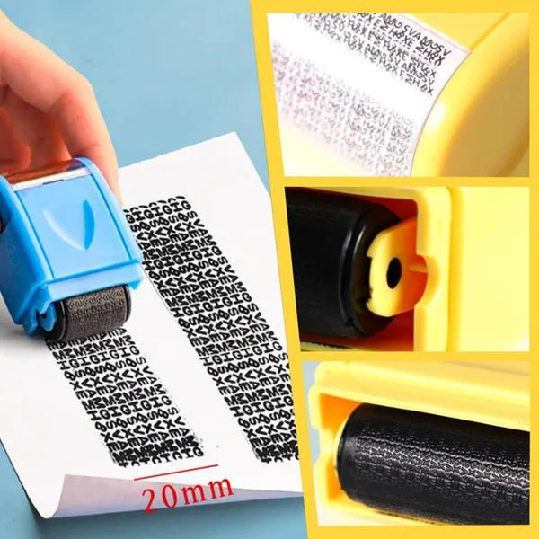 (49% OFF) Privacy Seal Roller Stamp