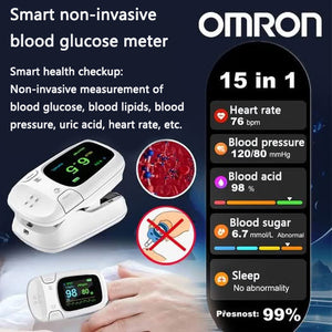 【Omron】Non-invasive Smart Glucose Meter, Smart Physical Examination