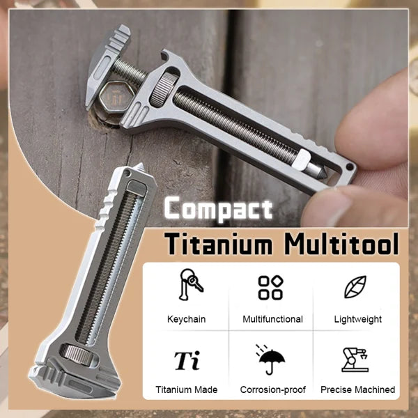 Compact Titanium Multitool