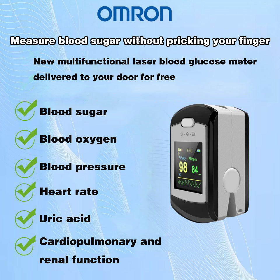 🔥LAST DAY Promotion 40% OFF🔥Omron 8-in-1 non-invasive blood glucose meter