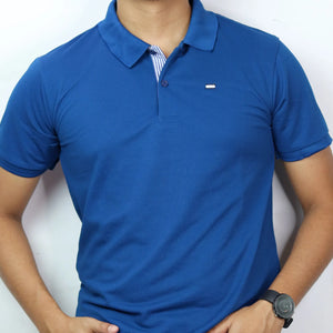 Solid Color Men's Polo T-shirt