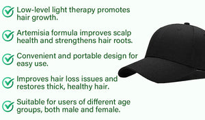 Mugwort Low Energy Light Therapy Hair Growth Cap (Comfortable Fabric)