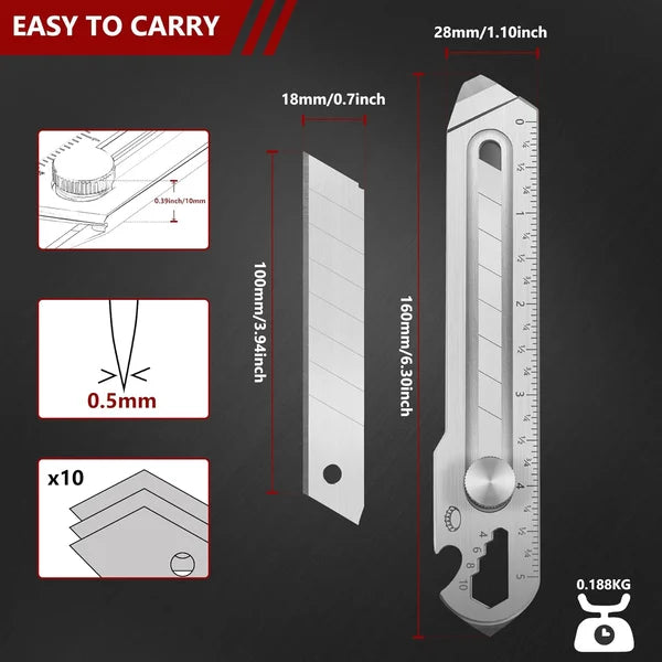 10-In-1 High Hardness Outdoor Folding Knife