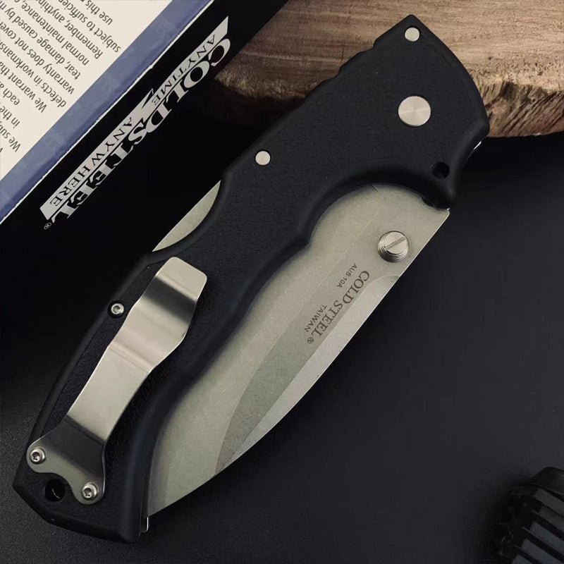 🎁62RQ Cold Steel Dolding Knife High Hardness Wilderness Survival Knife Outdoor Survival Knife