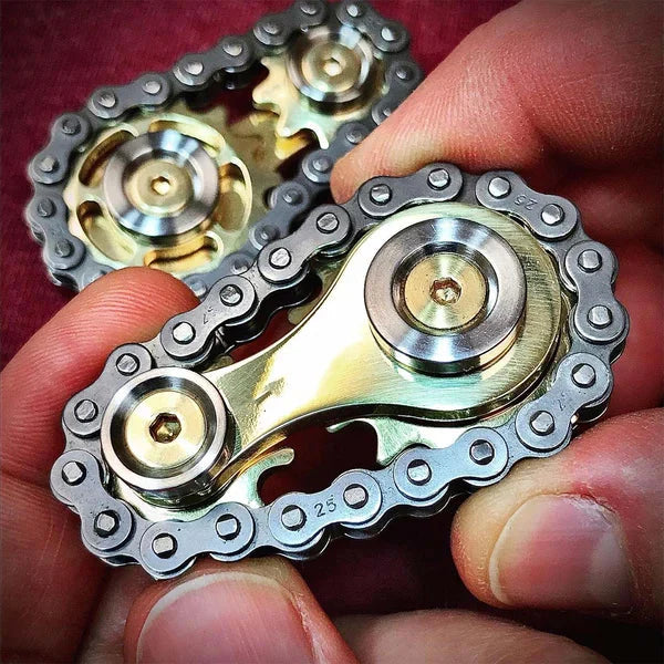 🙌Hot Sale⚙️Sprockets Bicycle Chain Fidget Spinner Toy