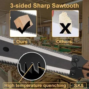 🎁Hot Sale ⏳Portable foldable double-sided saw