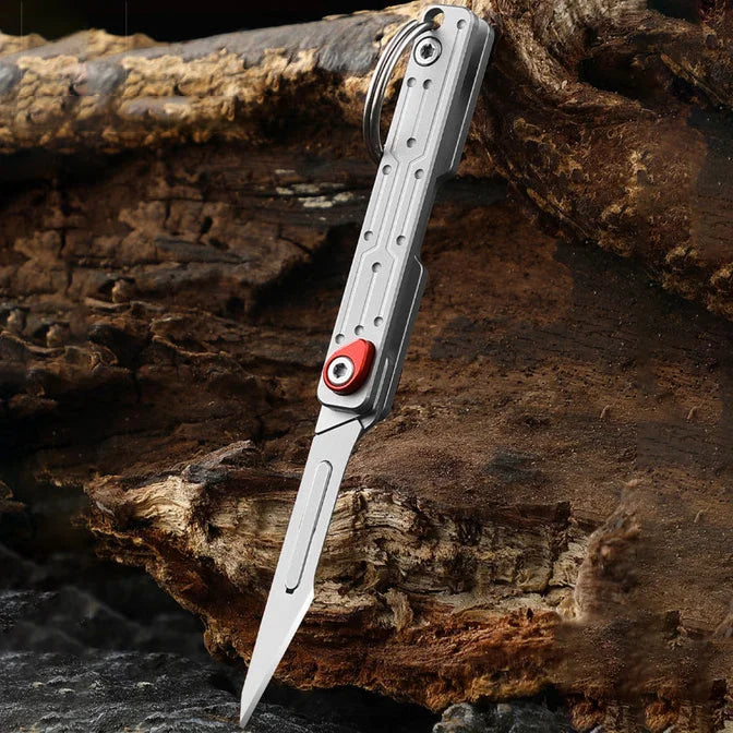 Mini Folding Replaceable Blade EDC Knife