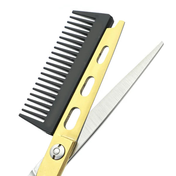 Professional Hairdressing Scissors With Detachable Comb