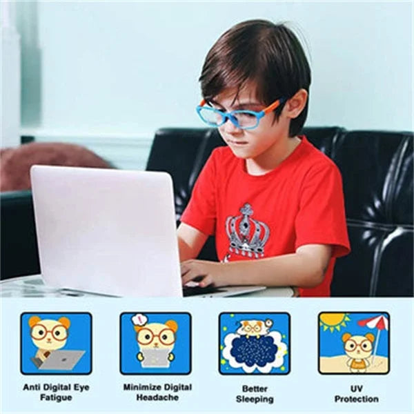 Anti-blue Light Glasses-Perfect For Age From 01 to 16 Years