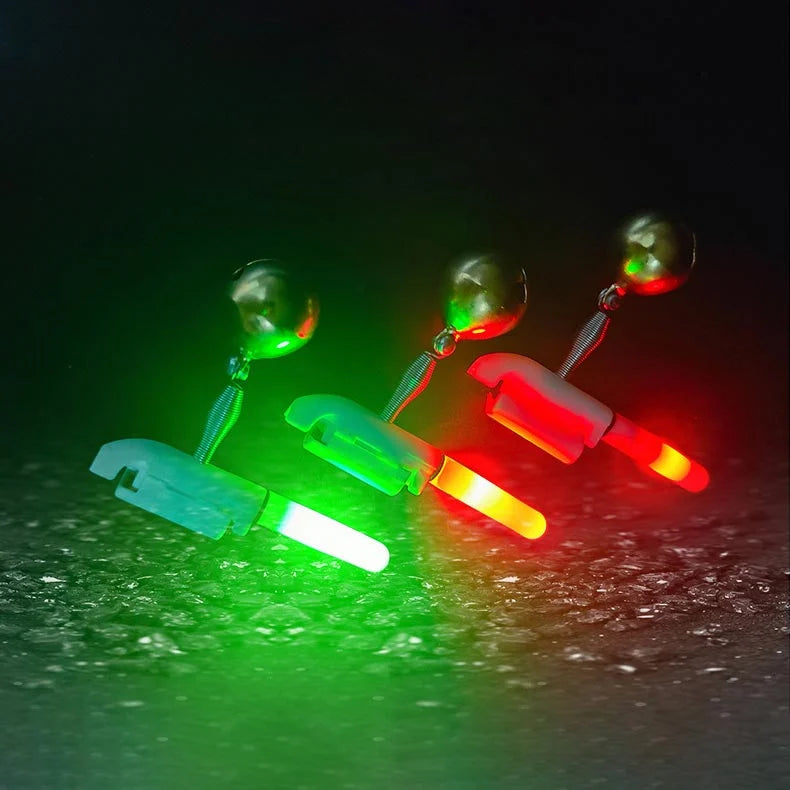 🎣 LED fishing lumina with fruit fishing with pocket bell🐟