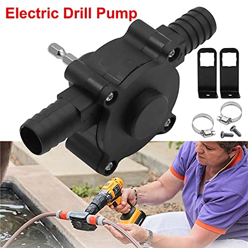 💧Hand Drill Pump Self-Priming Water Transfer Pump Portable