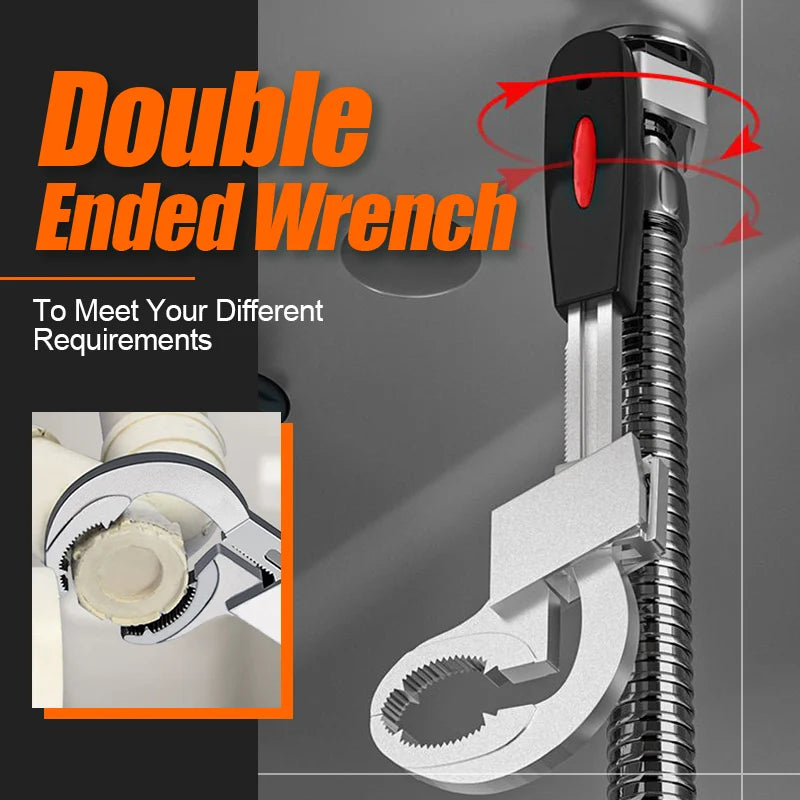 Multifunction Adjustable Double-ended Wrench（48% OFF）