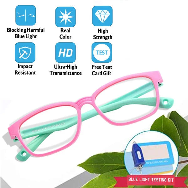 Anti-blue Light Glasses-Perfect For Age From 01 to 16 Years