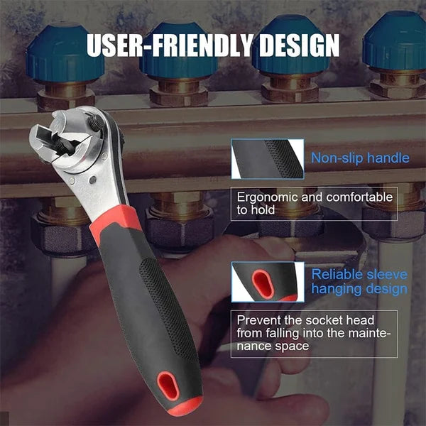 🔥49%OFF😍Adjustable Ratchet Wrench