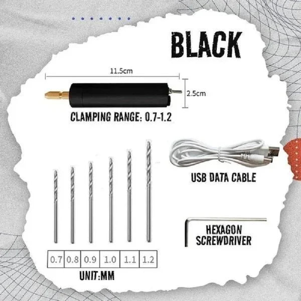 🔥Hot Sale-45 OFF🔥 Handy Drilling Electric Tool (6 drill bits)✨