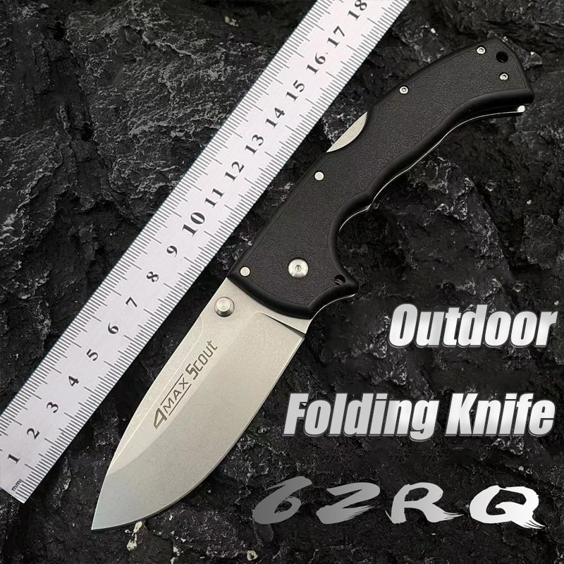 🎁62RQ Cold Steel Dolding Knife High Hardness Wilderness Survival Knife Outdoor Survival Knife