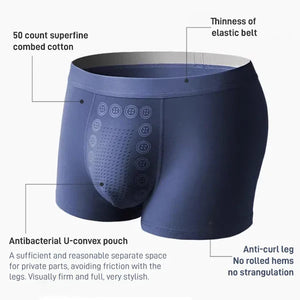 Men's massage magnetic therapy briefs