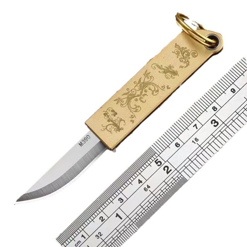 🎁M390 Three-stage Brass Folding Knife