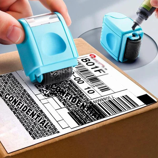 (49% OFF) Privacy Seal Roller Stamp