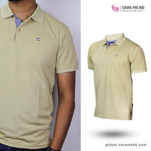 Solid Color Men's Polo T-shirt