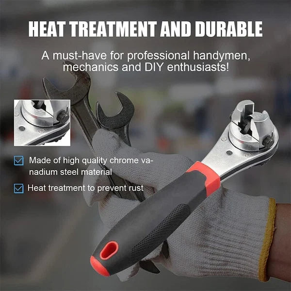 🔥49%OFF😍Adjustable Ratchet Wrench