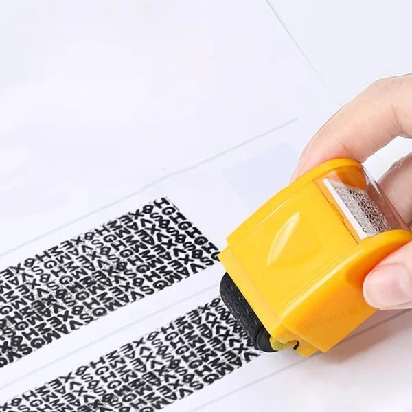 (49% OFF) Privacy Seal Roller Stamp