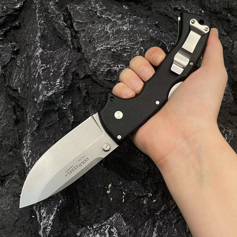 🎁62RQ Cold Steel Dolding Knife High Hardness Wilderness Survival Knife Outdoor Survival Knife