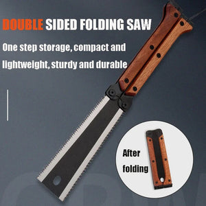 🎁Hot Sale ⏳Portable foldable double-sided saw