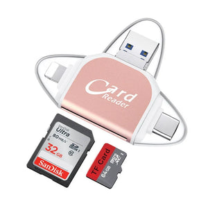 Multifunctional card reader