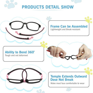 Anti-blue Light Glasses-Perfect For Age From 01 to 16 Years