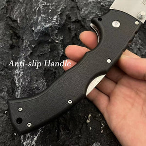 🎁62RQ Cold Steel Dolding Knife High Hardness Wilderness Survival Knife Outdoor Survival Knife