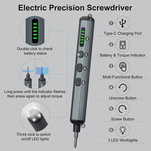 68 In 1 Mini Precision Electric Screwdriver Set