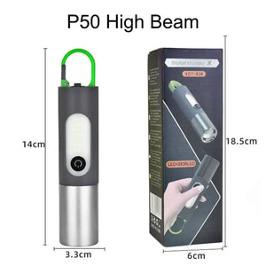 LED Rechargeable Tactical Laser Flashlight 2000 High Lumens