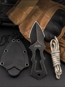 Outdoor Tactical Knife Necklace Blade