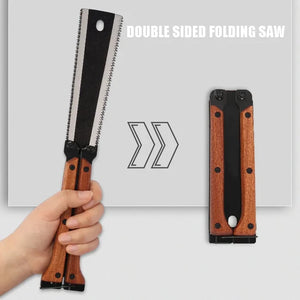 🎁Hot Sale ⏳Portable foldable double-sided saw