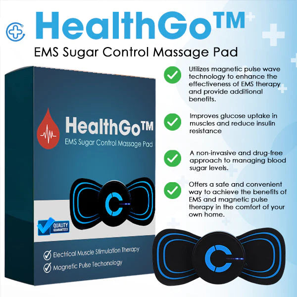 HealthGo™ EMS Sugar Control Massage Pad