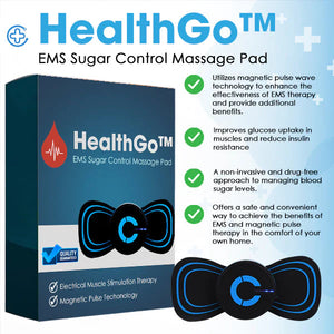 HealthGo™ EMS Sugar Control Massage Pad