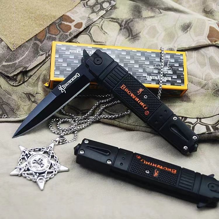 TACTICAL OUTDOOR FOLDING KNIFE - Made in Japan