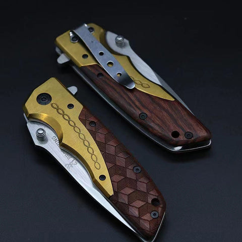 High Hardness Outdoor Camping Folding Knife - Made in Japan