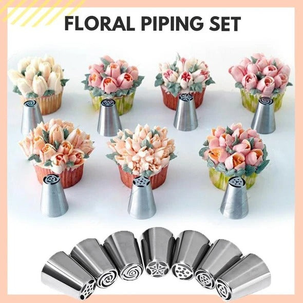 Cake Decor Piping Tips【Cash On Delivery + Local Stock (Express 3 Day Delivery)】