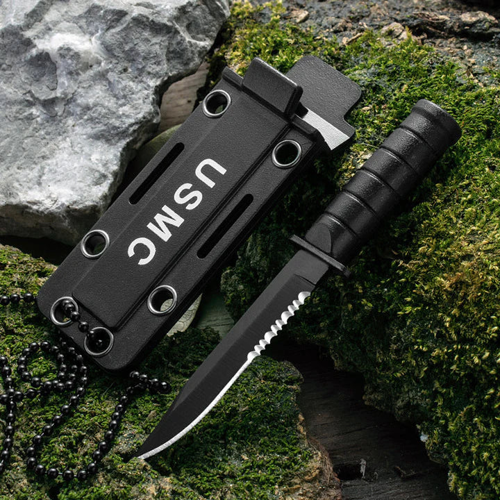 Miniature small army knife Outdoor portable small straight knife