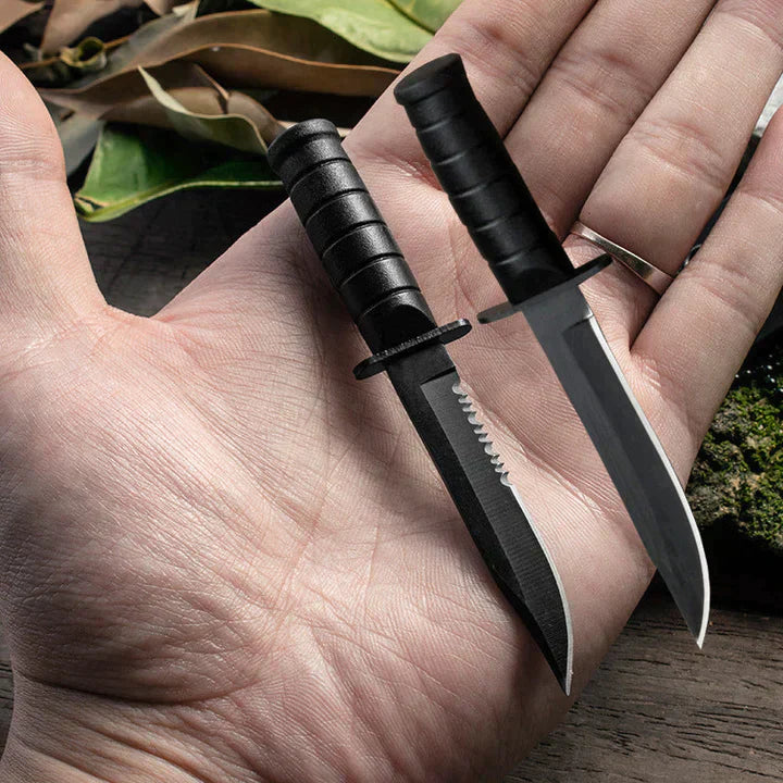 Miniature small army knife Outdoor portable small straight knife