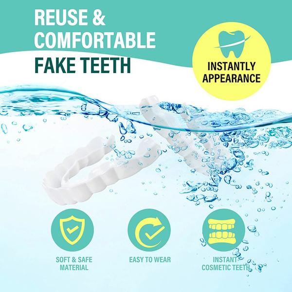 Free Shipping | Cod 👨‍⚕Adjustable Snap-On Dentures👨‍⚕【Can eatting+General size】IN COD + Local Stock !