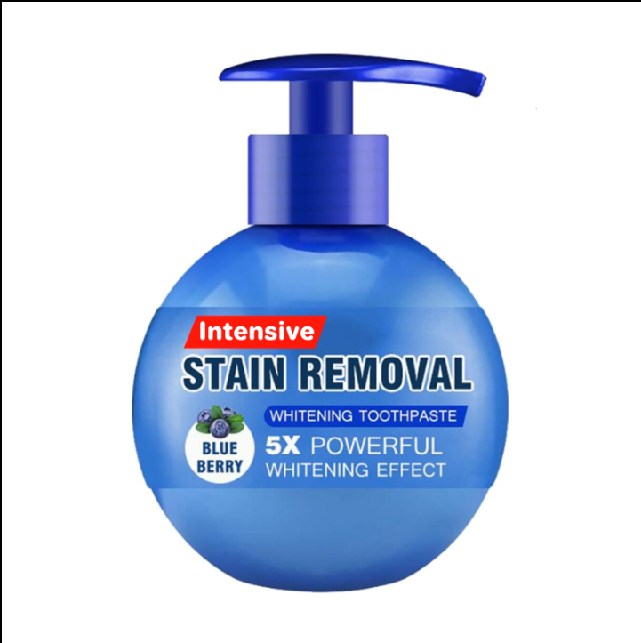 Intensive Stain Removal Whitening Toothpaste【🚚CASH ON DELIVERY + LOCAL STOCK (EXPRESS 3 DAY DELIVERY)】 TO2