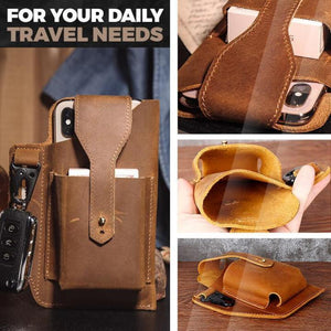 Retro Belt Waist Men's Bag【Cash On Delivery + Local Stock (Express 3 Day Delivery)】