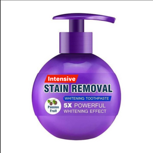 Intensive Stain Removal Whitening Toothpaste【🚚CASH ON DELIVERY + LOCAL STOCK (EXPRESS 3 DAY DELIVERY)】 TO2