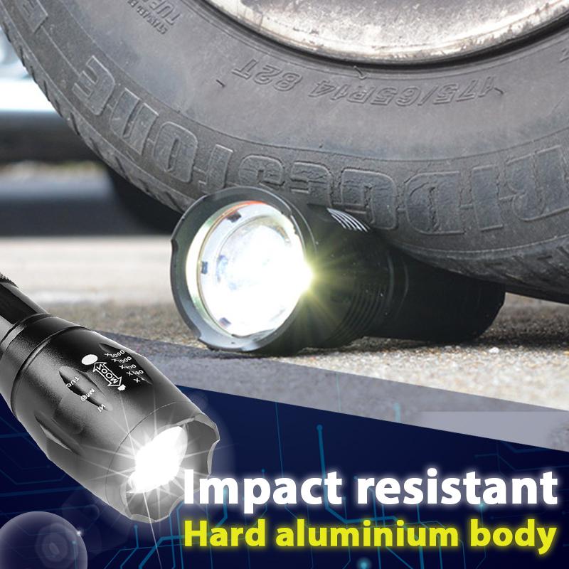 Pocket Man LED Rechargeable Flashlight 4000 Lumens