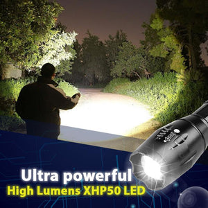 Pocket Man LED Rechargeable Flashlight 4000 Lumens