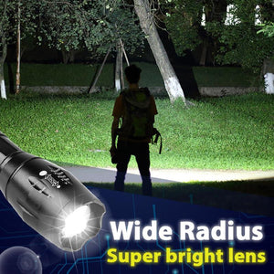 Pocket Man LED Rechargeable Flashlight 4000 Lumens