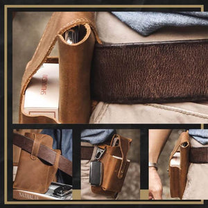 Retro Belt Waist Men's Bag【Cash On Delivery + Local Stock (Express 3 Day Delivery)】